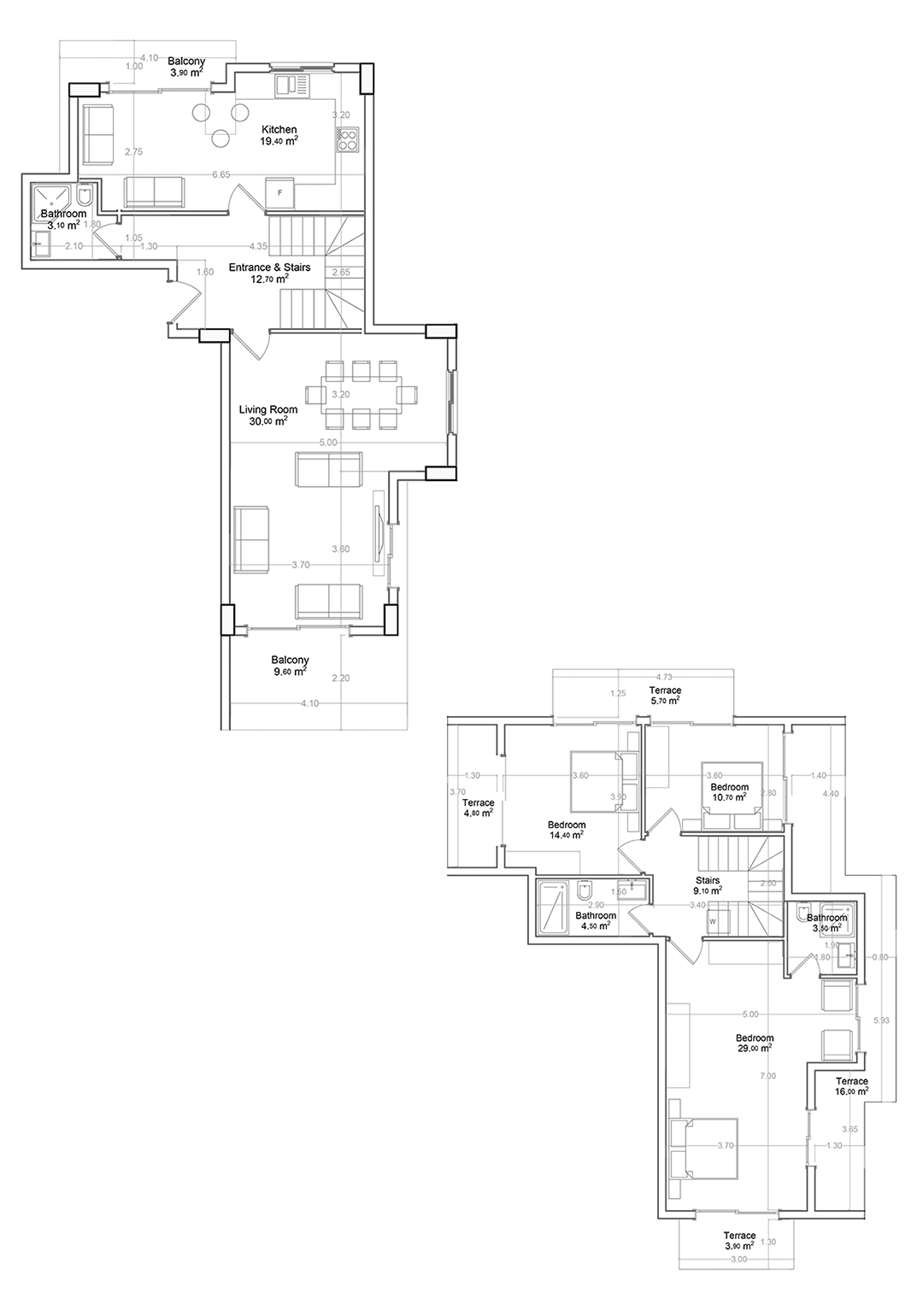 3+1 Duplex for sale in Building A, Yekta Green Life Gazipasa Residence, Gazipasa, Turkey No. 37