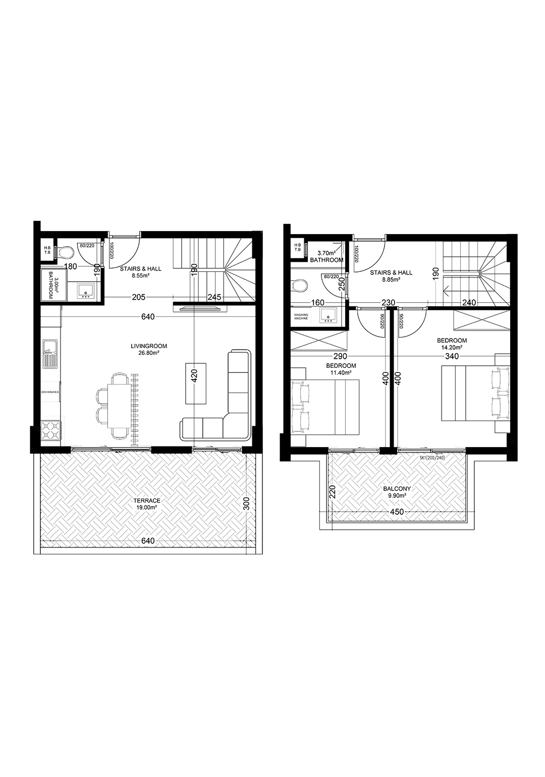 2+1 Apartment for sale in Building D, Yekta Golden Valley, Oba, Alanya, Turkey No. 1