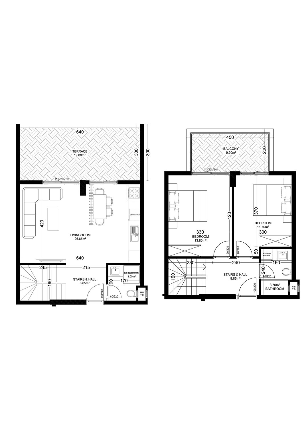 2+1 Apartment for sale in Building D, Yekta Golden Valley, Oba, Alanya, Turkey No. 3