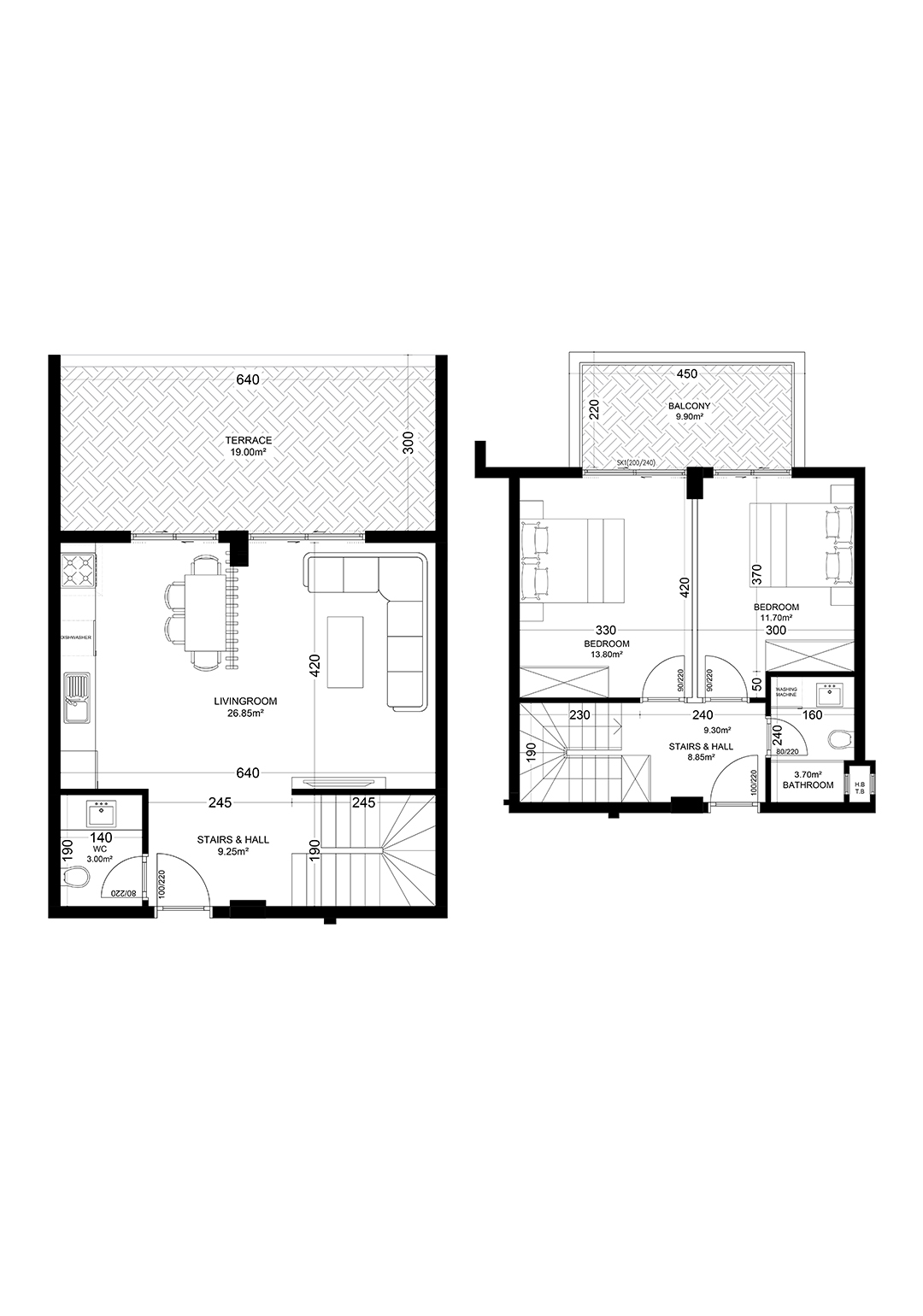 2+1 Apartment for sale in Building E, Yekta Golden Valley, Oba, Alanya, Turkey No. 3