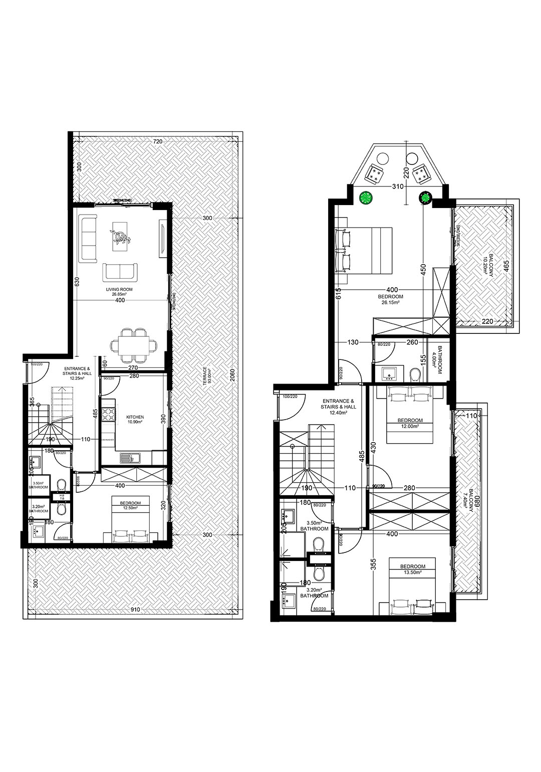 4+1 Apartment for sale in Building D, Yekta Golden Valley, Oba, Alanya, Turkey No. 7