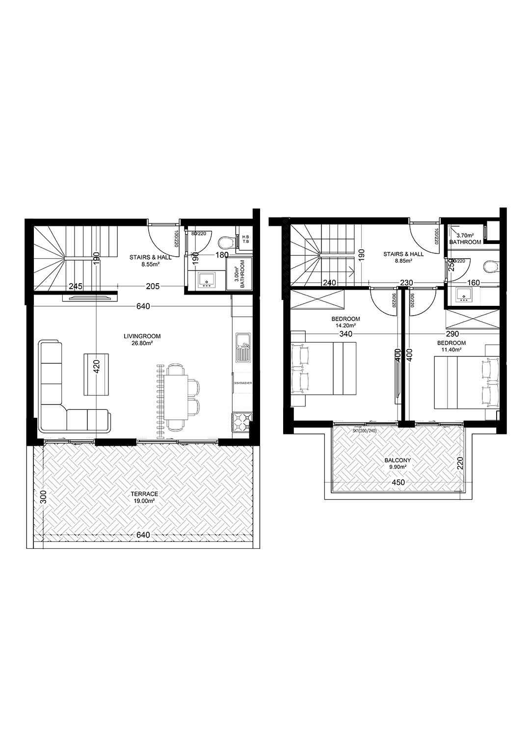 2+1 Apartment for sale in Building D, Yekta Golden Valley, Oba, Alanya, Turkey No. 8